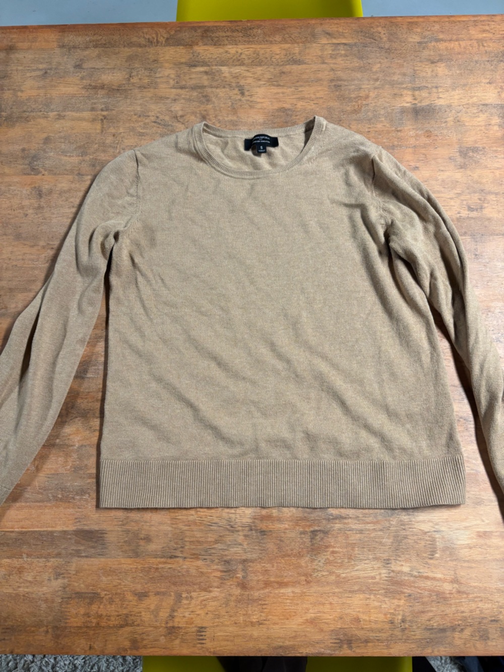 Banana Republic Beige Crewneck Sweater